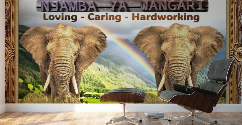 TCAP SHOWCASE LIMITED EDTIONS Njamba Wall Murals