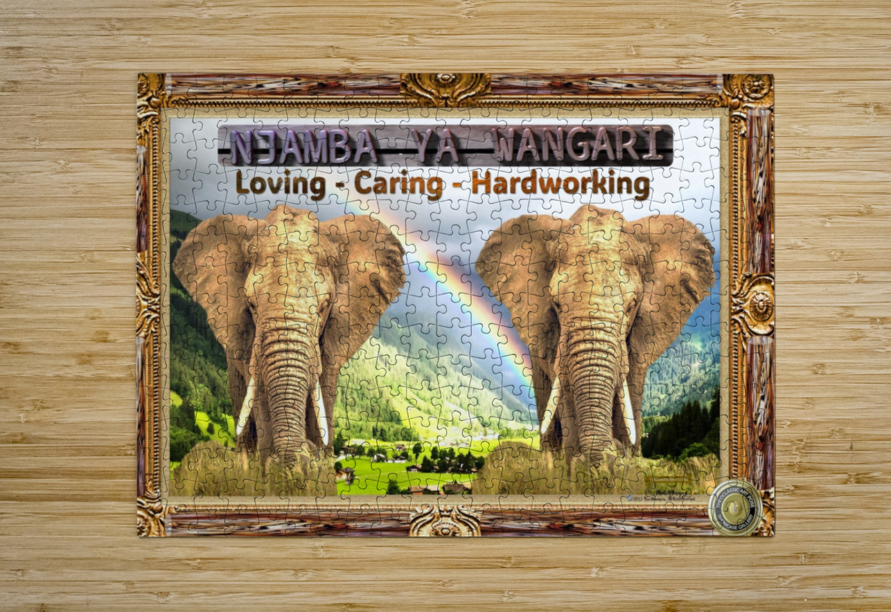 TCAP SHOWCASE LIMITED EDTIONS Njamba TheoClassic Puzzle printing